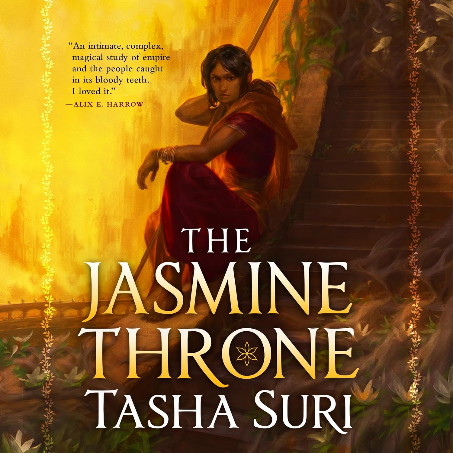 The Jasmine Throne by Tasha Suri book cover