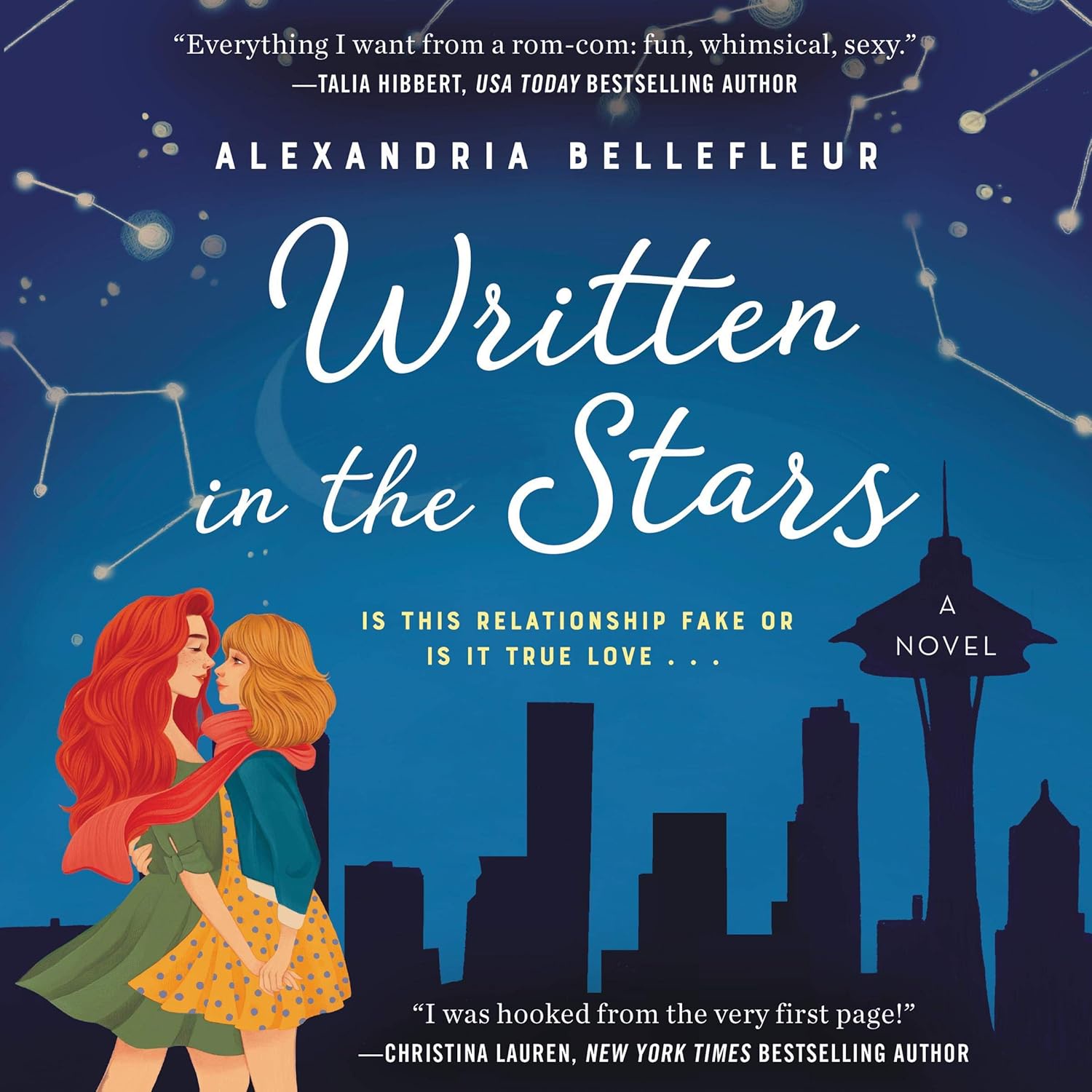Written in the Stars by Alexandria Bellefleur book cover