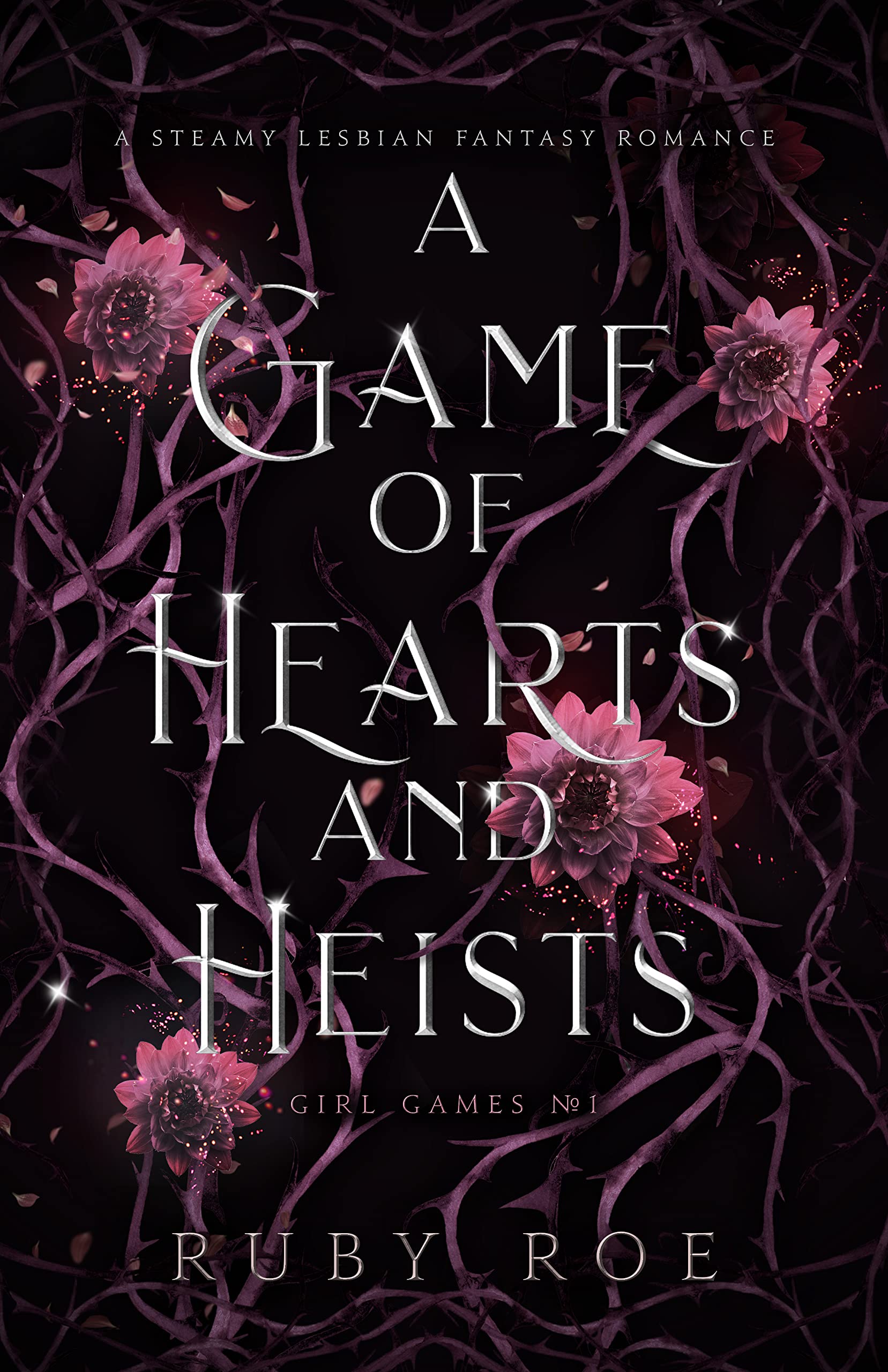 A Game of Hearts and Heists by Ruby Roe book cover