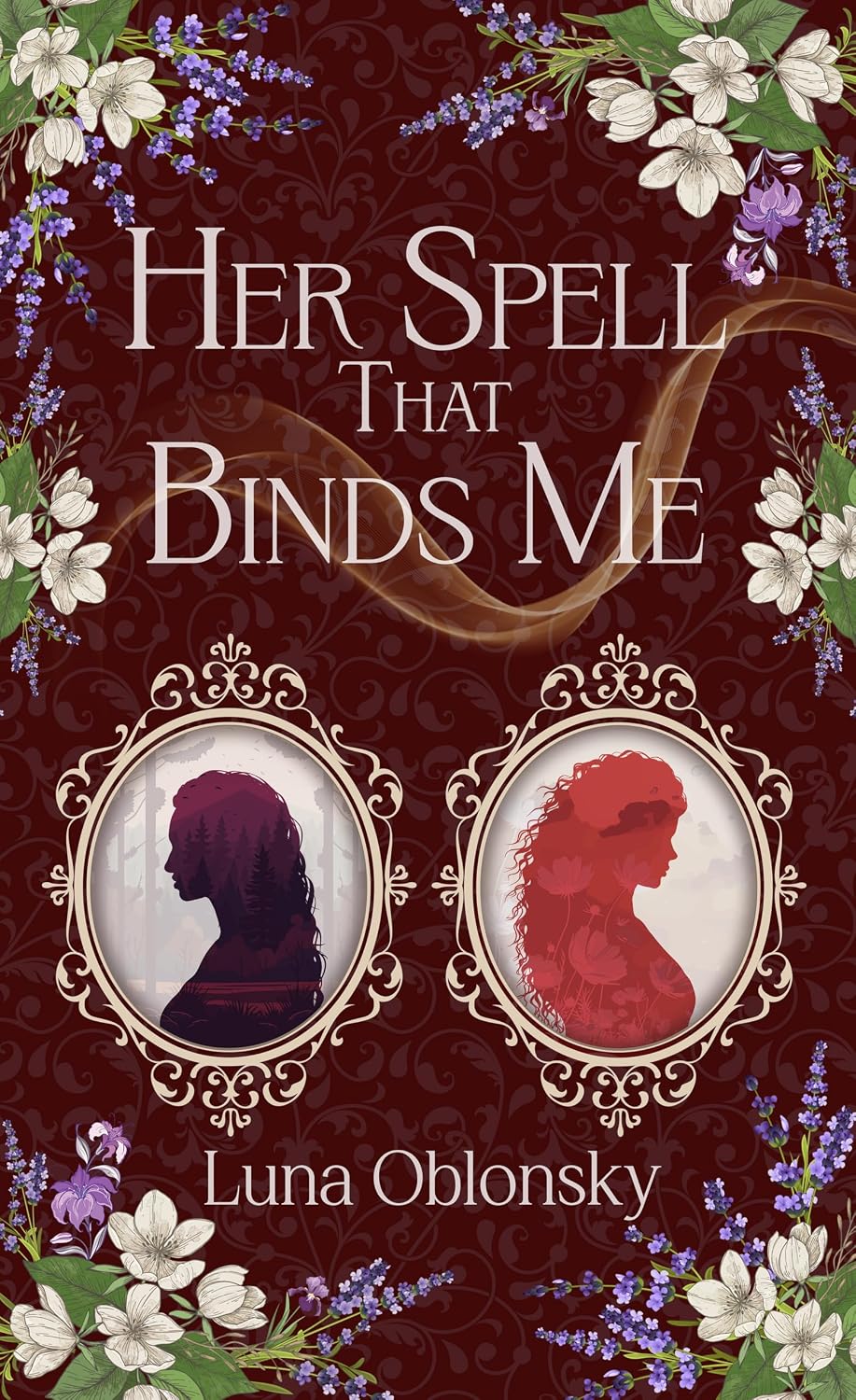 Her Spell That Binds Me by Luna Oblonsky book cover