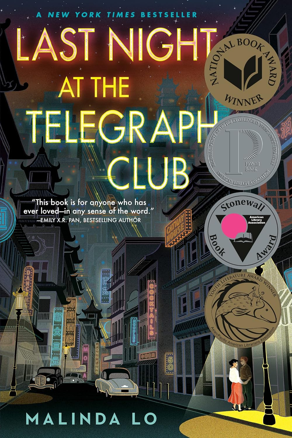 Last Night at the Telegraph Club by Malinda Lo book cover