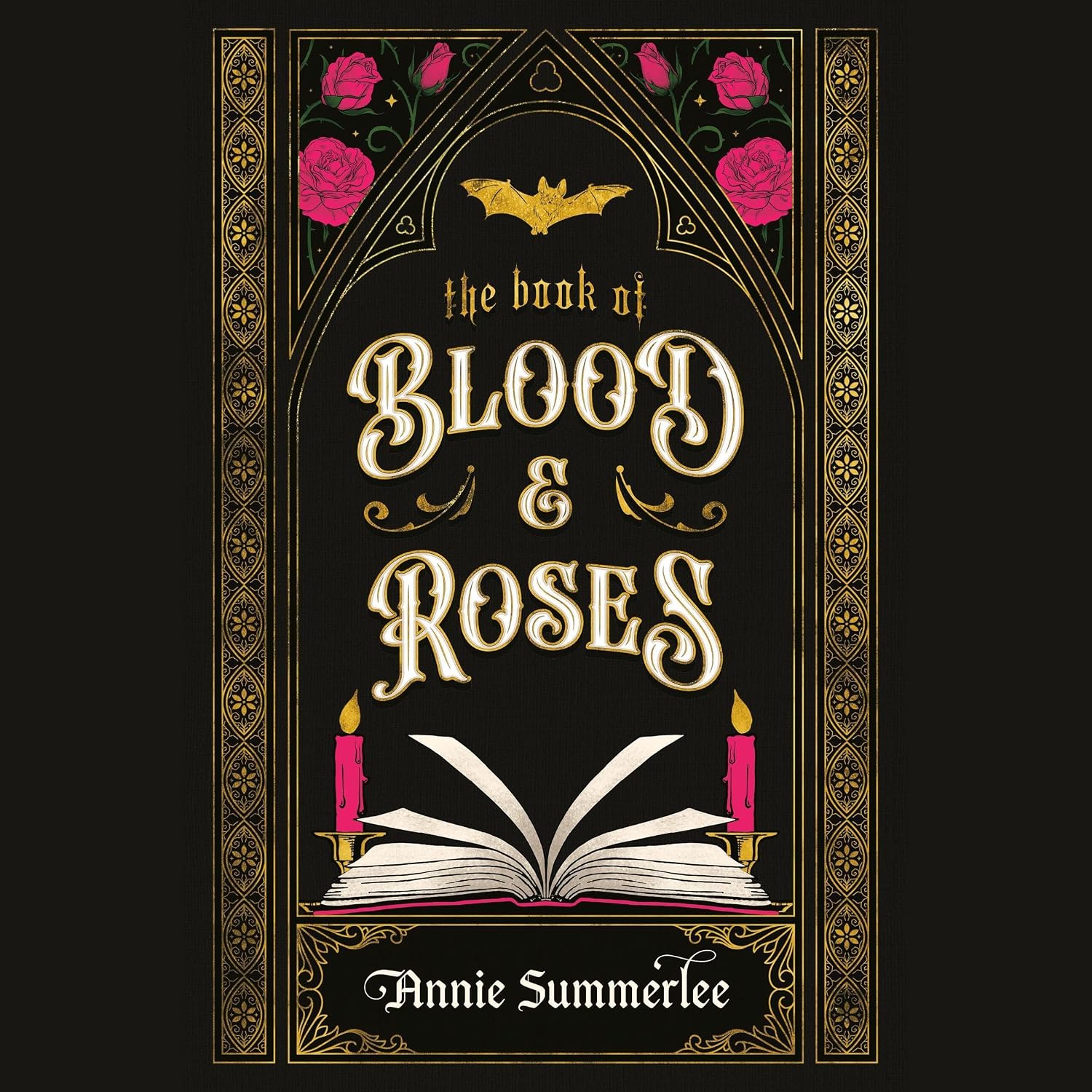 The Book of Blood and Roses by Annie Summerlee book cover