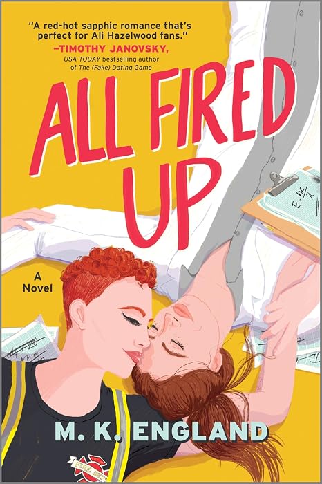 All Fired Up by M.K. England book cover