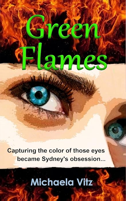 Green Flames by Michaela Vitz book cover