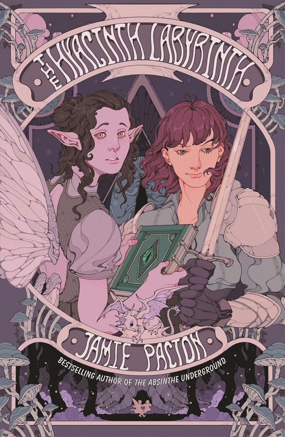 The Hyacinth Labyrinth by Jamie Pacton book cover