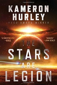 The Stars Are Legion by Kameron Hurley book cover