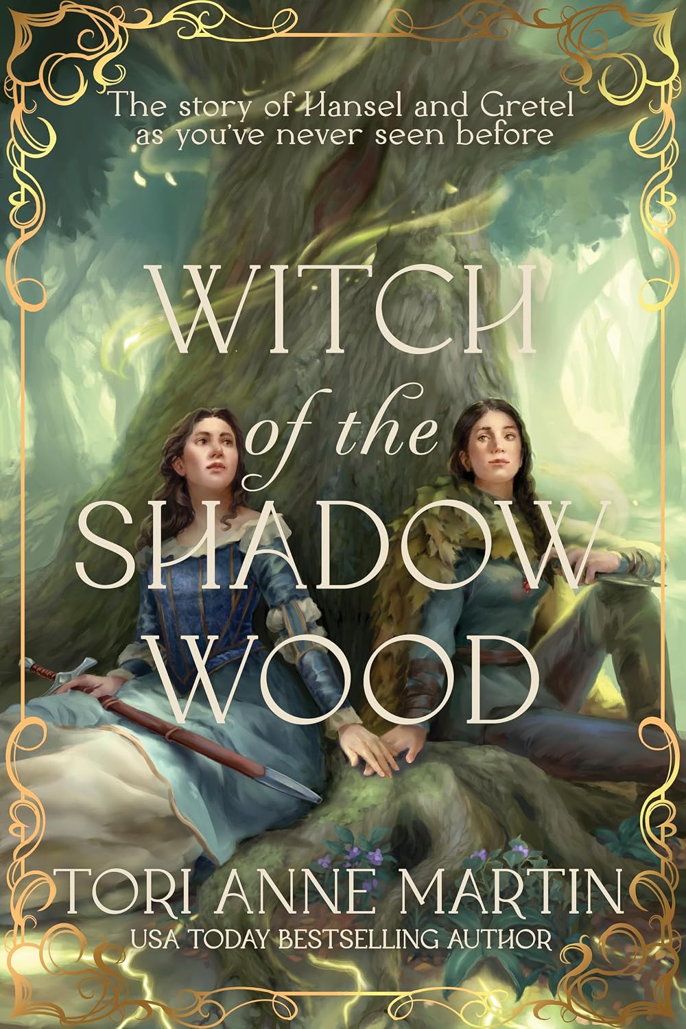 Witch of the Shadow Wood by Tori Anne Martin book cover